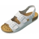 Сандалии unisex белые 2550.79150