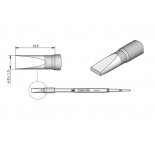 Картридж-наконечник JBC C245-708 удл., лопатка 4,8 х1,5 мм